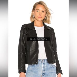 BLANKNYC Clean Moto Jacket in Onyx Black